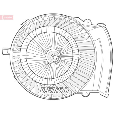 DENSO Innenraumgebläse DEA07021