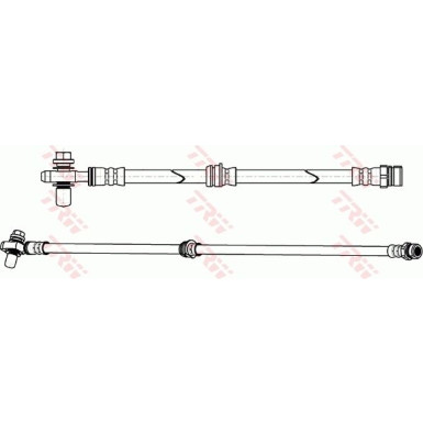 Bremsschlauch VW TIGUAN 2.0 TDI 10 PHD1138 Bremsschlauch VW TIGUAN 2.0 TDI 10 PHD1138