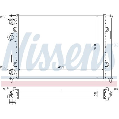 Wasserkühler PKW 651851 Wasserkühler PKW 651851