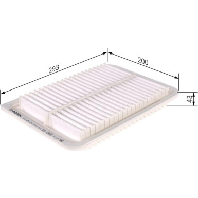 Luftfilter TOYOTA,LEXUS,DAIHATSU F 026 400 218