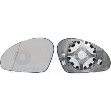 Spiegelglas, Außenspiegel Seat Ibiza IV asphärisch OE 6L1857521A HAGUS 4917837 Spiegelglas, Außenspiegel Seat Ibiza IV asphärisch OE 6L1857521A HAGUS 4917837