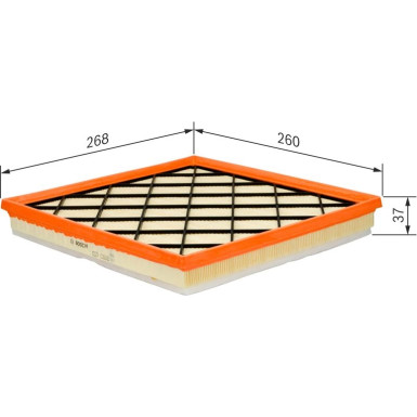 Luftfilter F 026 400 217 Luftfilter F 026 400 217