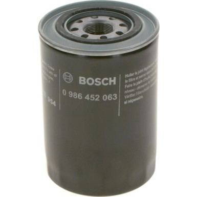 Ölfilter MITSUBISHI,MITSUBISHI,HYUNDAI 0 986 452 063 Ölfilter MITSUBISHI,MITSUBISHI,HYUNDAI 0 986 452 063