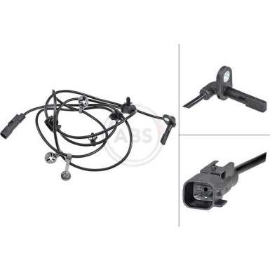 A.B.S. Sensor, Raddrehzahl 31871 A.B.S. Sensor, Raddrehzahl 31871