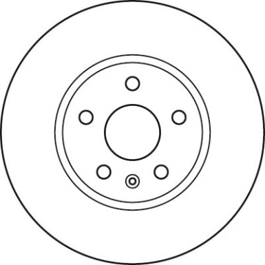 Bremsscheibe Opel P. Insignia TRW SINGLE DF4996S Bremsscheibe Opel P. Insignia TRW SINGLE DF4996S