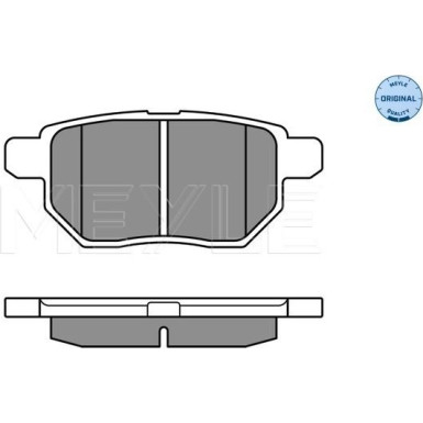 Bremsbelagsatz Toyota T. Yaris 06-/Auris 07-Japan/Prius MEYLE-ORIGINAL: True to OE 025 246 1015/W