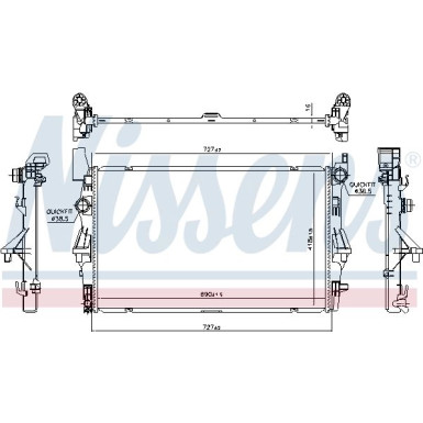 Wasserkühler PKW Mercedes Vito III 14 606022