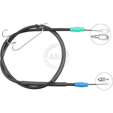 A.B.S. Handbremsseil Seilzug Festellbremse K13853
