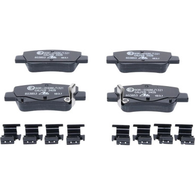 Bremsbelagsatz Toyota T. Avensis 1.6-2.2 D-4D 09 13.0460-3853.2