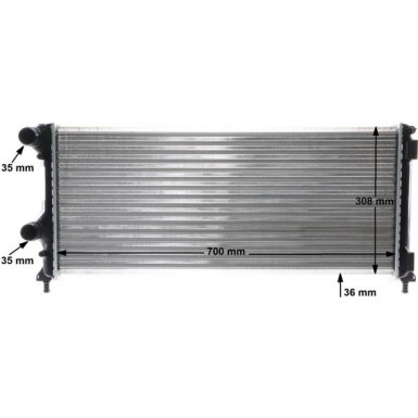 Kühler, Motorkühlung CR 1448 000S
