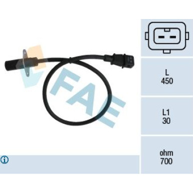 FAE Impulsgeber, Kurbelwelle 79001 FAE Impulsgeber, Kurbelwelle 79001