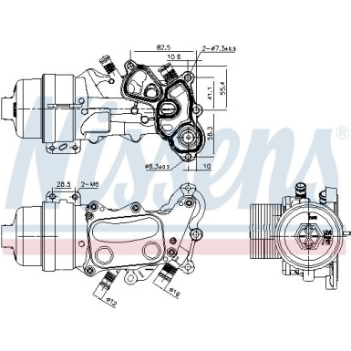 Ölkühler PKW Citroen C4 04 FIRST FIT 91167 Ölkühler PKW Citroen C4 04 FIRST FIT 91167