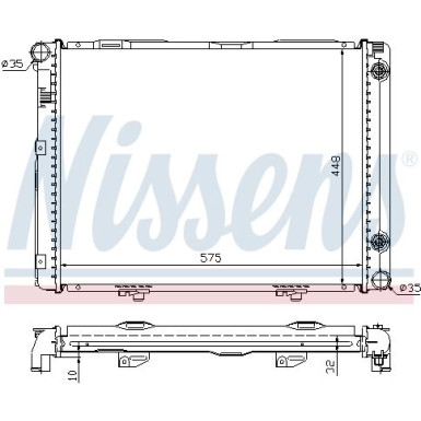 Wasserkühler PKW 62722A Wasserkühler PKW 62722A