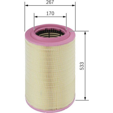 Luftfilter F 026 400 064 Luftfilter F 026 400 064