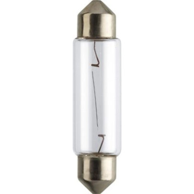 Festoon T10,5x43 12V/10W SV8,5 SB2 PHILIPS Vison 12866B2