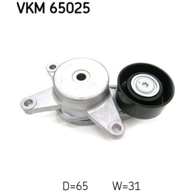 Multi-V-Spannrolle HYUNDAI, KIA VKM 65025
