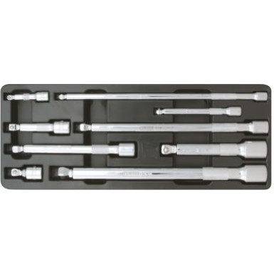 KS TOOLS Zusammenklappbares Verlängerungsset 1/4 +3/8 +1/2 CHROMEplus, 9-teilig 918.0009 KS TOOLS Zusammenklappbares Verlängerungsset 1/4 +3/8 +1/2 CHROMEplus, 9-teilig 918.0009