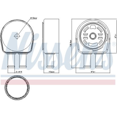 Ölkühler PKW 90946 Ölkühler PKW 90946