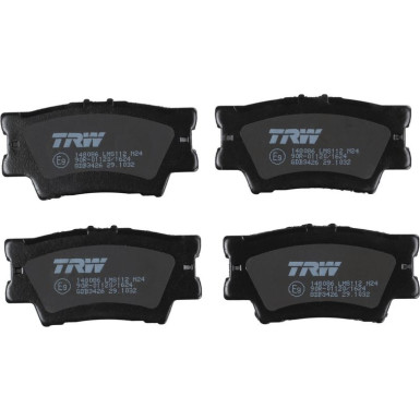 Bremsklötze HA TOYOTA Rav4,Camry 05 COTEC GDB3426