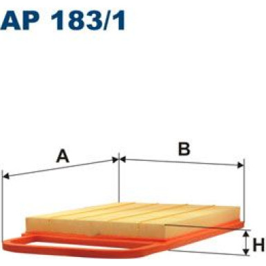FILTRON Luftfilter AP 183/1