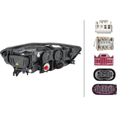 BI-XEN-SW L D3S/H7 +MOT +KRVL HELLA PQ AUDI A6 11,10-9,14 -LAMPE -STG -ZG 1ZT 011 150-311