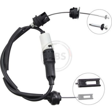 A.B.S. Kupplungsseil K28140 A.B.S. Kupplungsseil K28140