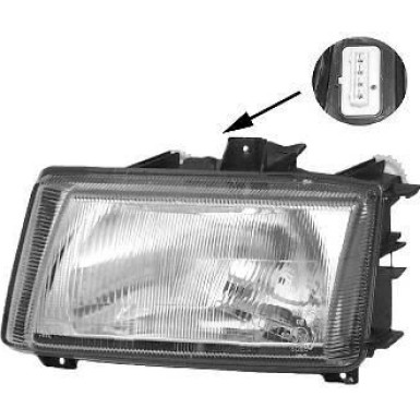 VAN WEZEL Hauptscheinwerfer 5826961