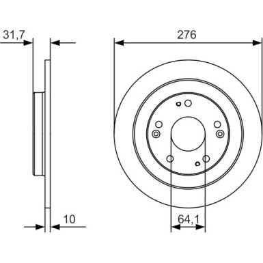 Bremsscheibe 0 986 479 A92 Bremsscheibe 0 986 479 A92