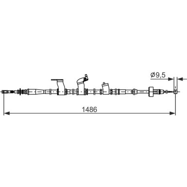Handbremsseil 1987482846 Handbremsseil 1987482846