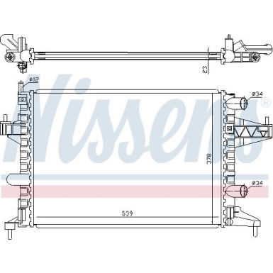 Wasserkühler PKW 63007 Wasserkühler PKW 63007
