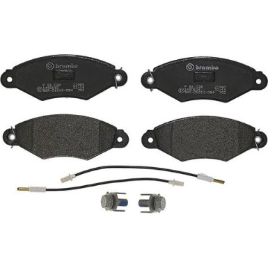 BREMBO Bremsklötze VA P 56 038 BREMBO Bremsklötze VA P 56 038