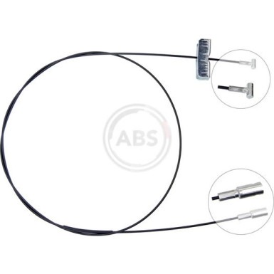 A.B.S. Handbremsseil Seilzug Festellbremse K17245 A.B.S. Handbremsseil Seilzug Festellbremse K17245
