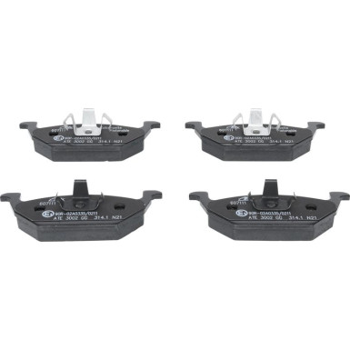 Bremsbelagsatz Vw P. A3/Bora/Golf 4/Polo/Octavia/Fabia/Ibiza Ohne Sensor 13.0460-7111.2 Bremsbelagsatz Vw P. A3/Bora/Golf 4/Polo/Octavia/Fabia/Ibiza Ohne Sensor 13.0460-7111.2