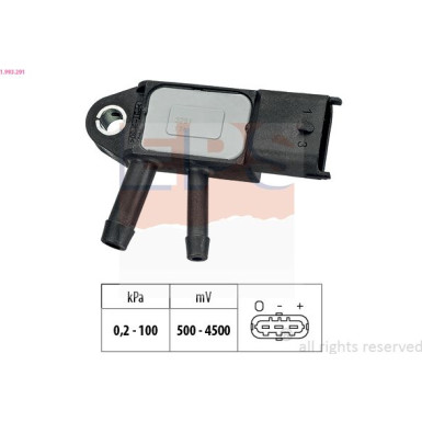Sensor, Saugrohrdruck 1.993.291 Sensor, Saugrohrdruck 1.993.291