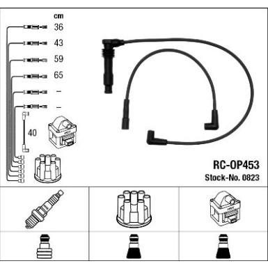Zündleitungssatz RC-OP453