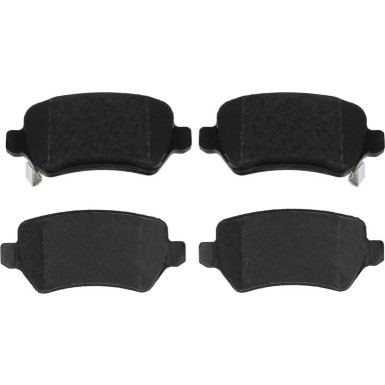 Bremsklötze HA OPEL Astra,Corsa,Zafira,KIA 98 COTEC GDB1515