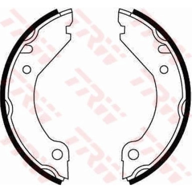 76 462 002 Bremsbacken GS8204 76 462 002 Bremsbacken GS8204