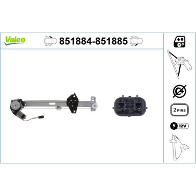 VALEO Fensterheber 851884