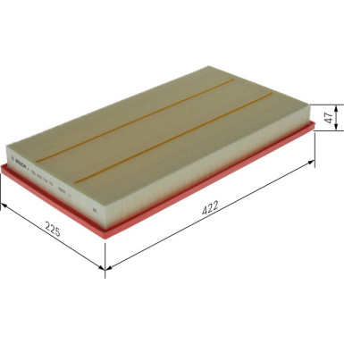 Luftfiltereinsatz F 026 400 704