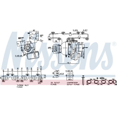 Nissens Turbo 93348 Nissens Turbo 93348