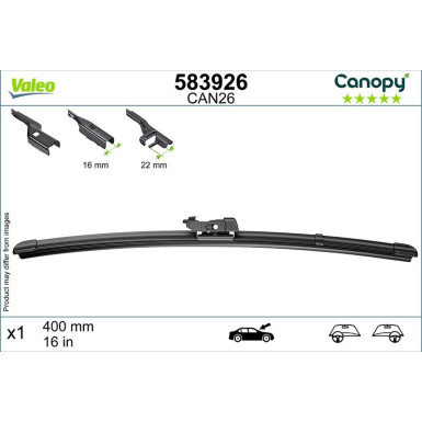 VALEO Scheibenwischer 583926 VALEO Scheibenwischer 583926