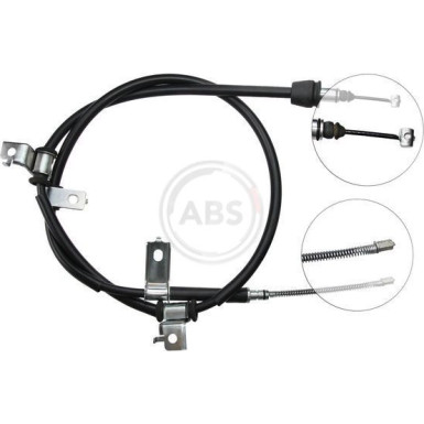A.B.S. Handbremsseil Seilzug Festellbremse K15357 A.B.S. Handbremsseil Seilzug Festellbremse K15357