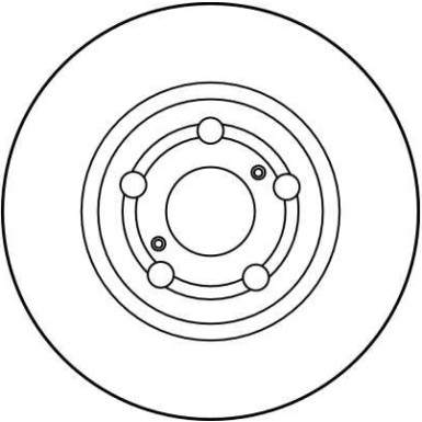 TRW Bremsscheibe DF2742 TRW Bremsscheibe DF2742