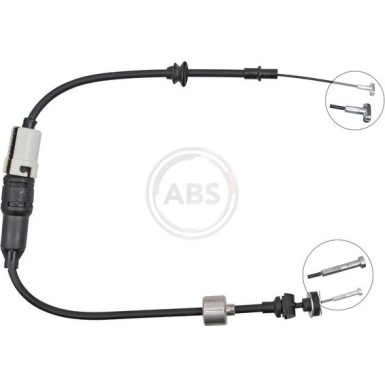 A.B.S. Kupplungsseil K29200 A.B.S. Kupplungsseil K29200
