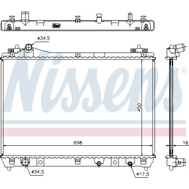 Wasserkühler PKW 64201 Wasserkühler PKW 64201