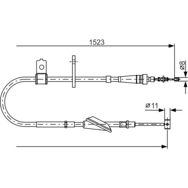 Handbremsseil re 1987482092 Handbremsseil re 1987482092