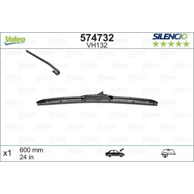 VM132 VALEO Silencio HBLADE (1x) 574732 VM132 VALEO Silencio HBLADE (1x) 574732