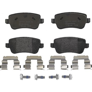 BREMBO Bremsklötze HA P 23 101 BREMBO Bremsklötze HA P 23 101