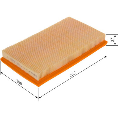 Luftfilter SUZUKI,SUBARU F 026 400 045