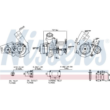 Nissens Turbo 93252 Nissens Turbo 93252